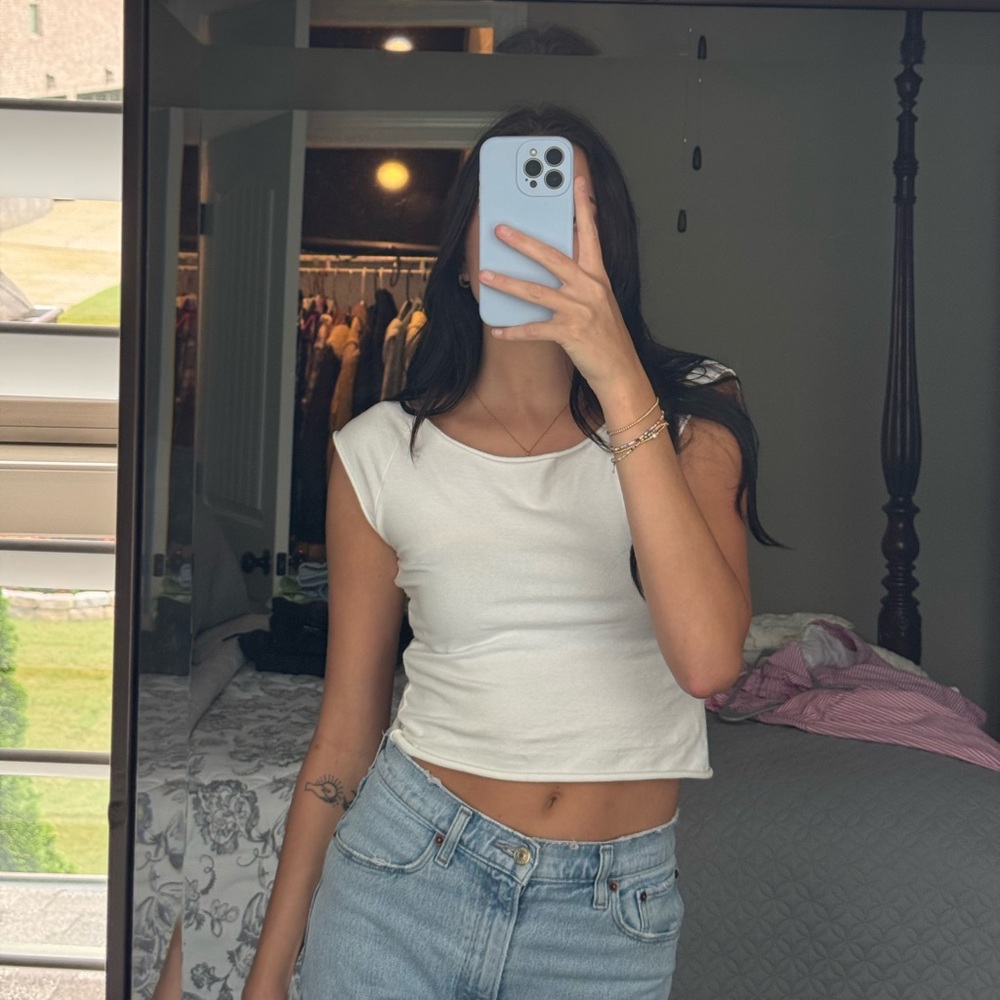 Basic white top!